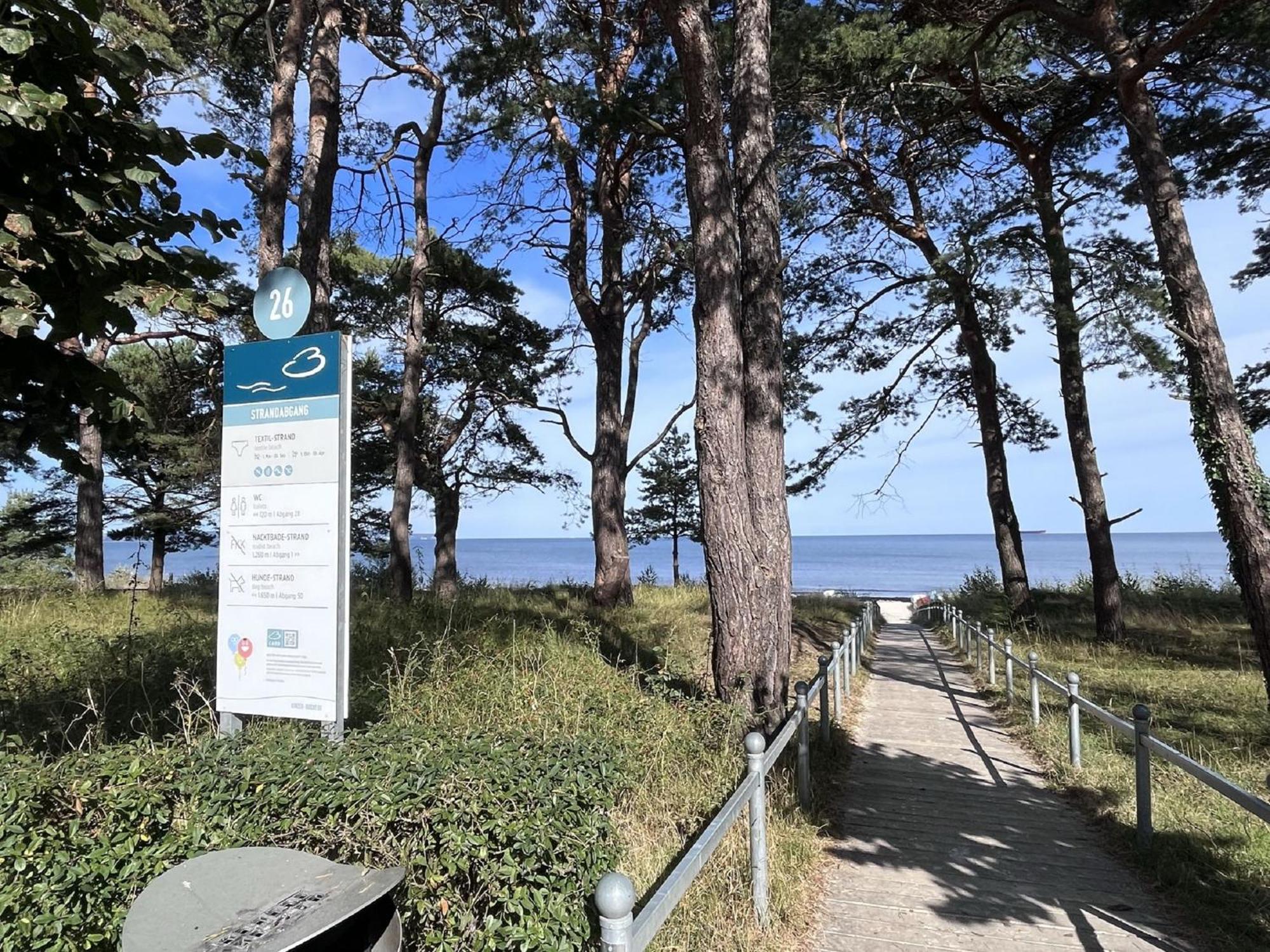 Ferienwohnung Strandlust In Der Villa Seeadler Binz Exterior photo